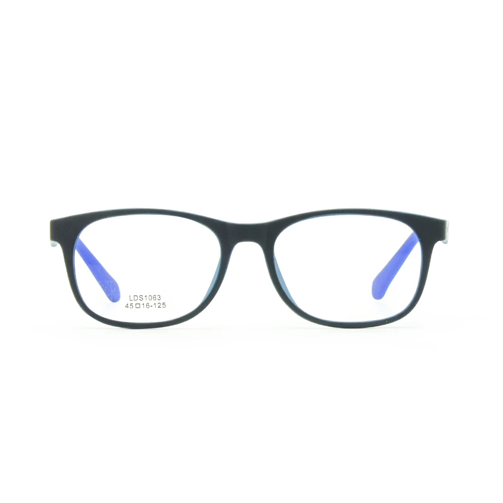 Kids Glasses TR90 Size 45 Safe Bendable with Spring Hinge Flexible Optical Frame Boys Girls Children Eyeglasses Plano Lenses - view 2