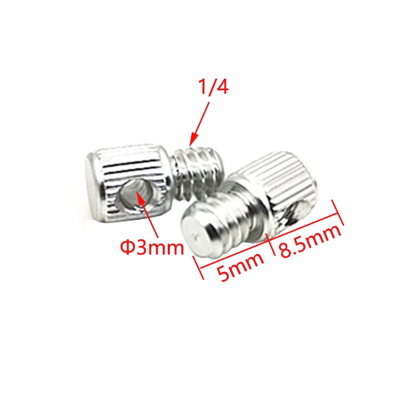 1Pcs 1/4 "ถึง3/8" ชายหญิง1/4ถึง1/4หรือ5/8สกรูเกลียวอะแดปเตอร์แผ่นขาตั้งกล้องสกรูสำหรับกล้องขาตั้งกล้องขาตั้งกล้อง