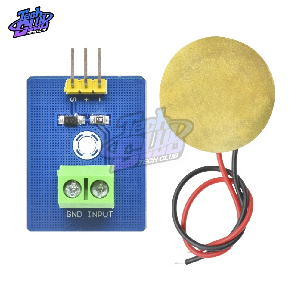 Keramische Piëzo Trillingen Sensormodule Analoge Controller Elektronische Componenten Benodigdheden Sensor Diy Kit 3.3V/5V Voor Arduino r3