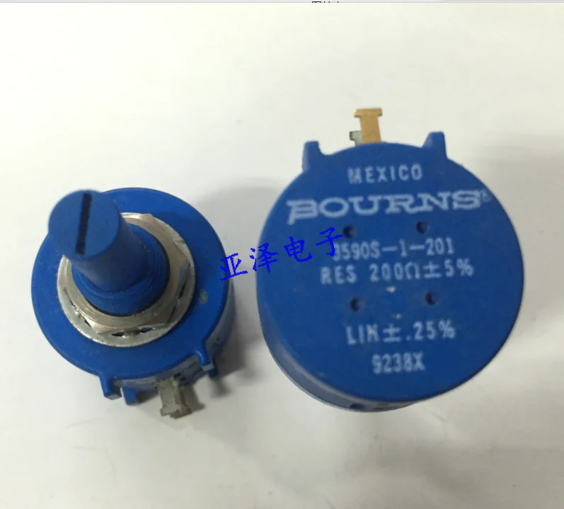 American Bourns multi turn potentiometer 3590s-1-102 resistance 1K ten turn potentiometer shaft length 20mm