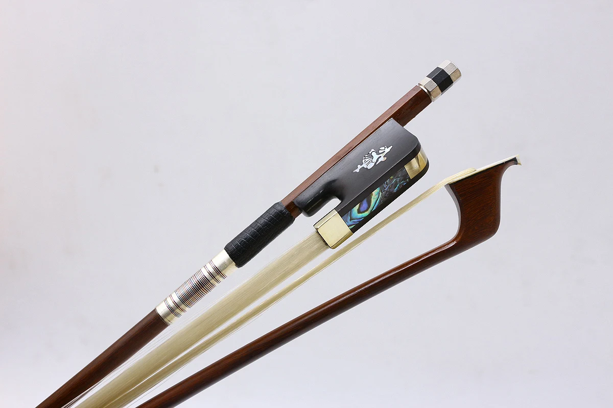 Cello Bow 4/4 Size Pernambuco Top Level Horsehair Warm Tone Good balance!