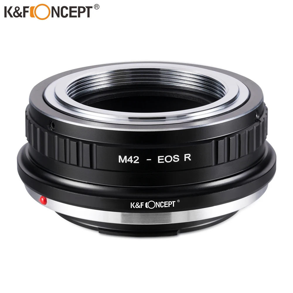 K&F Concept M42 Lens to EOS R camera Adapter for Pentax PK Lens to Canon EOS R Camera Body