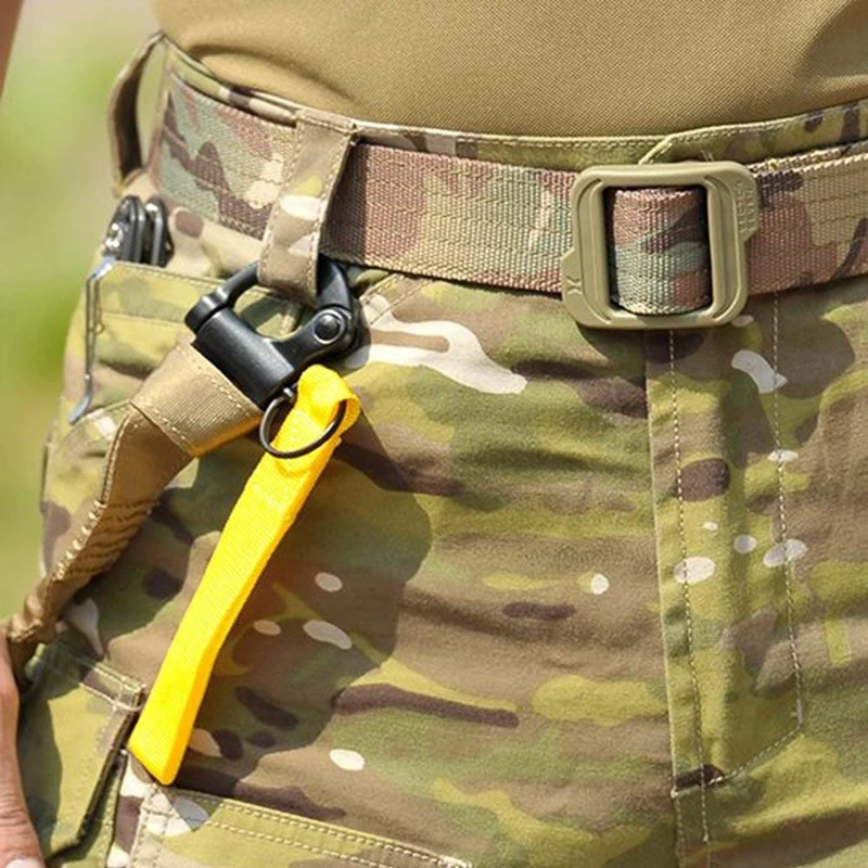 Cordones de seguridad de liberación rápida, cordón de seguridad táctico militar, correa elástica de nailon