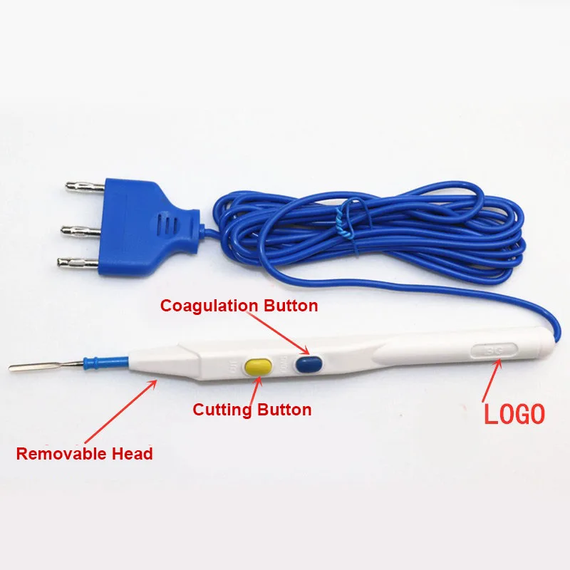 

Disposable High Frequency ESU Knife/Needle Pen Plug Socket Scalpel Operation LEEP Monopolar Pettifoggery