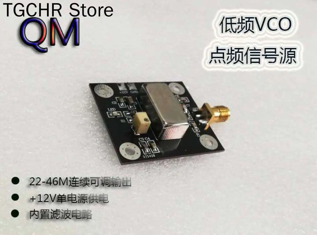 

Low Frequency VCO Point Frequency Source Voltage Controlled Oscillator 25m 30m 40m Point Frequency Output Adjustable Signal