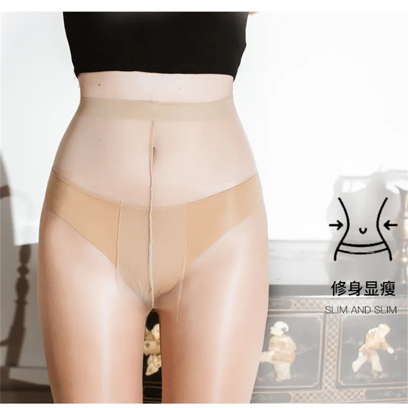 Womens 15D high elastic thin tights Pantyhose Ladies Summer Sexy Breathable High-rise Tights Slim Stockings Sun Protection