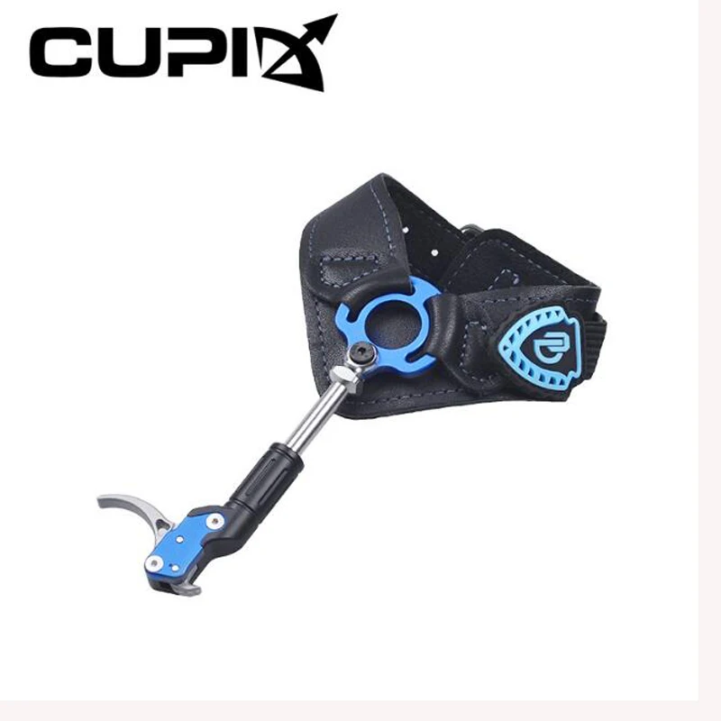 360 Degree Rotating Jaw Compound Bow Wrist Release CNC Aluminum Alloy Adjustable Caliper Release Aids Bow and Arrow