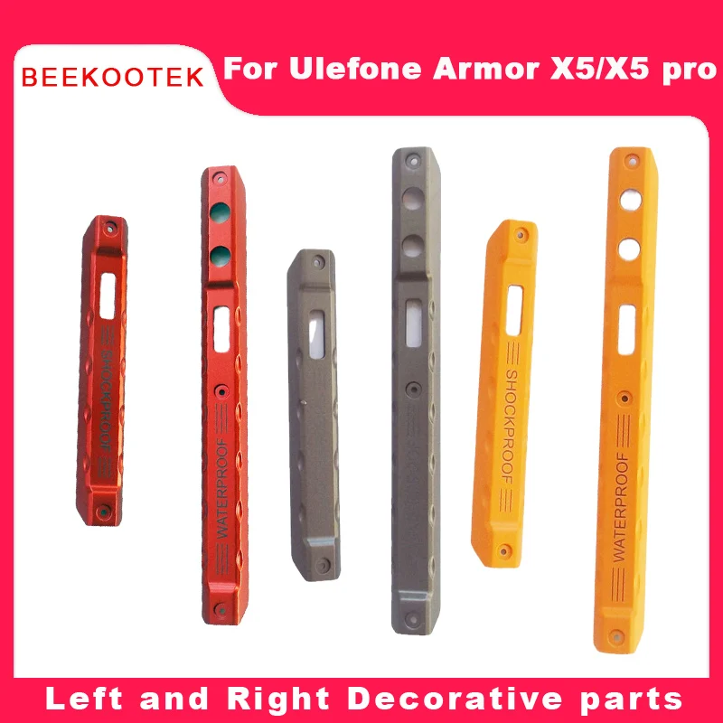 

New Original Ulefone Armor X5/X5 Pro Left and Right Side Decoration parts Frame Plastic Body For Ulefone Armor X5 Mobile Phone