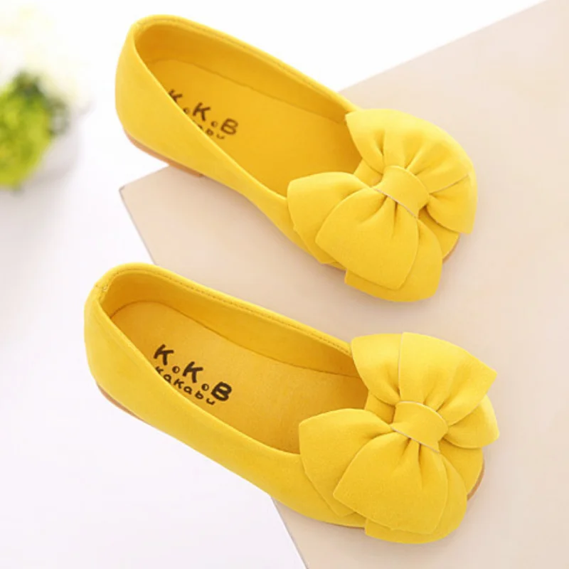 Children Shoes Girls Shoes Spring Summer Big Bow Princess Sandals Candy Color Comfortable Kids Baby Shoes For Girls CSH342