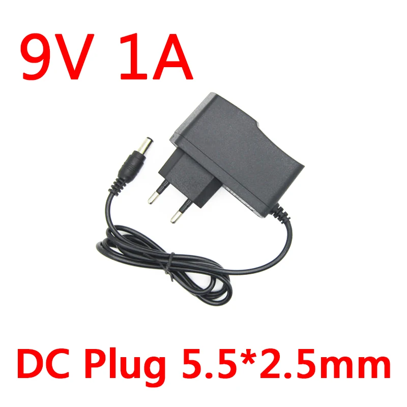 Adaptador AC/DC 9 V 1A convertidor de corriente 9 V 1000MA cargador fuente de alimentación para 9 V 500mA GP-SW090DC0500 Reebok One GX50 Step