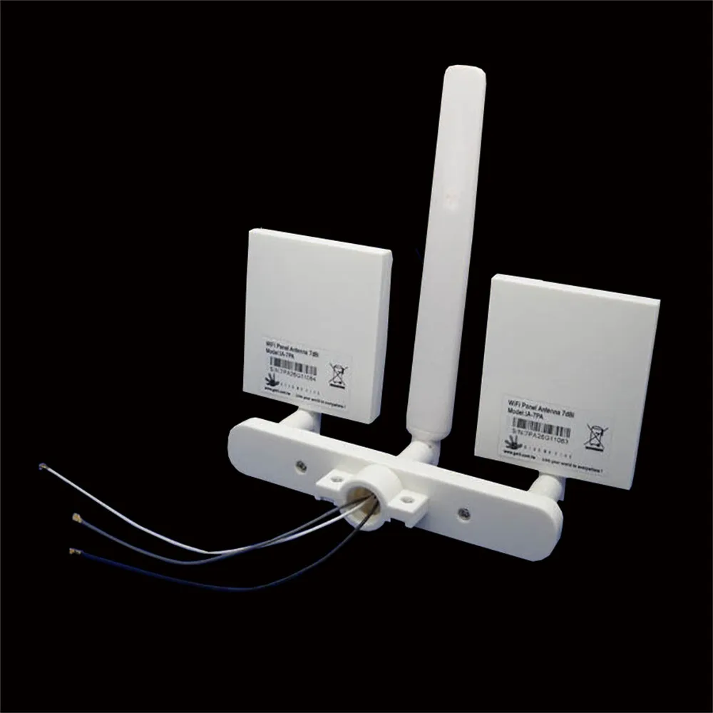 WiFi Signal Range Extender Antenna Amplifier Booster Kit 10dBi Omni White for Phantom 3 Standard