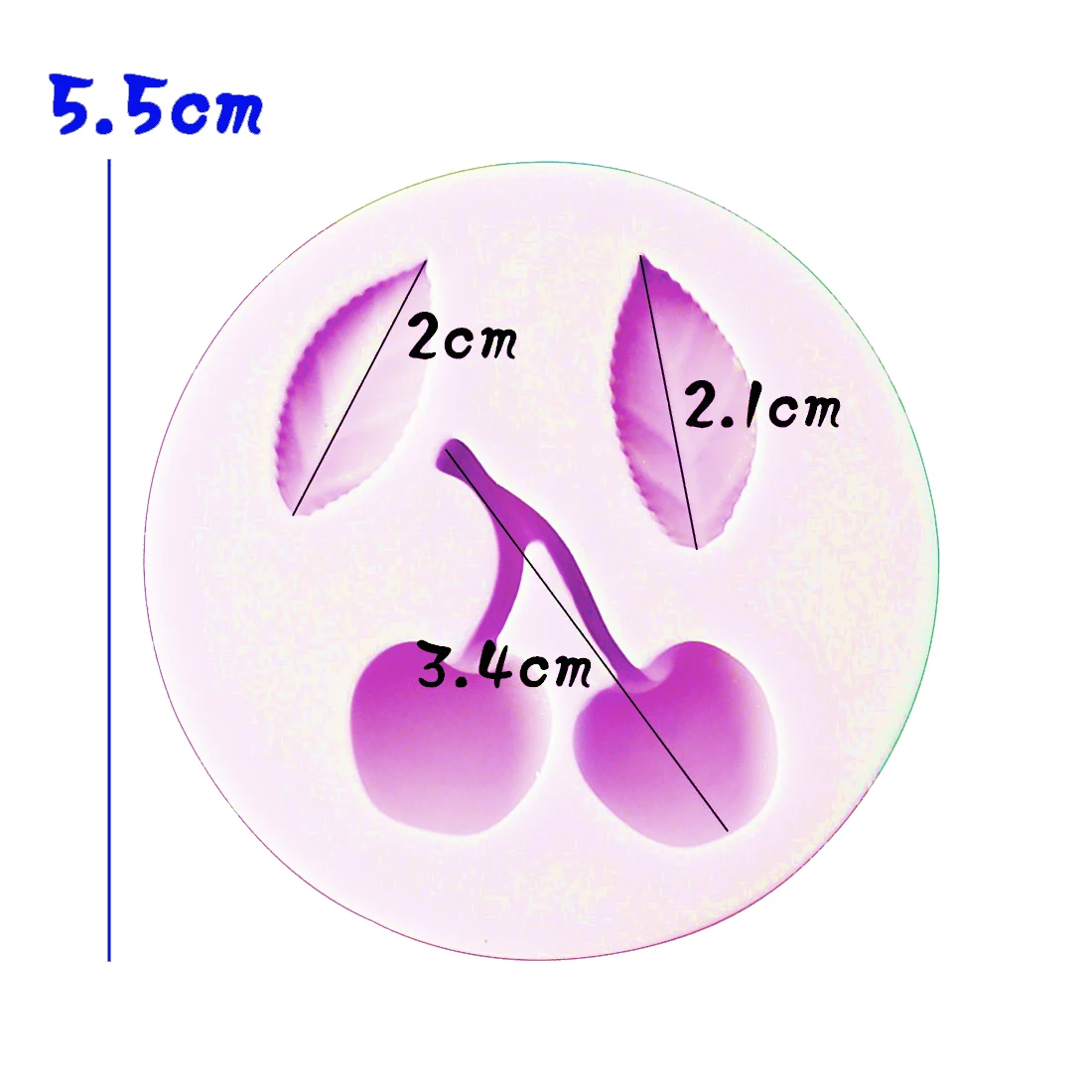 Kitchen Accessories Cherry Chocolate Cooking Tools Silicone Mold For Baking Bakery Mug Fondant Sugar Craft Candy Cake Decorating