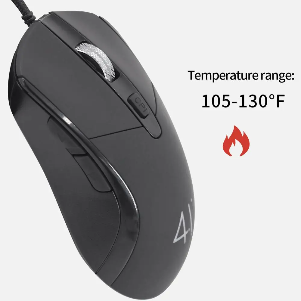 New 41℃ Hand Warmer Wired Mouse Gaming Office Game Home Desktop Computer Laptop Gift Mouse