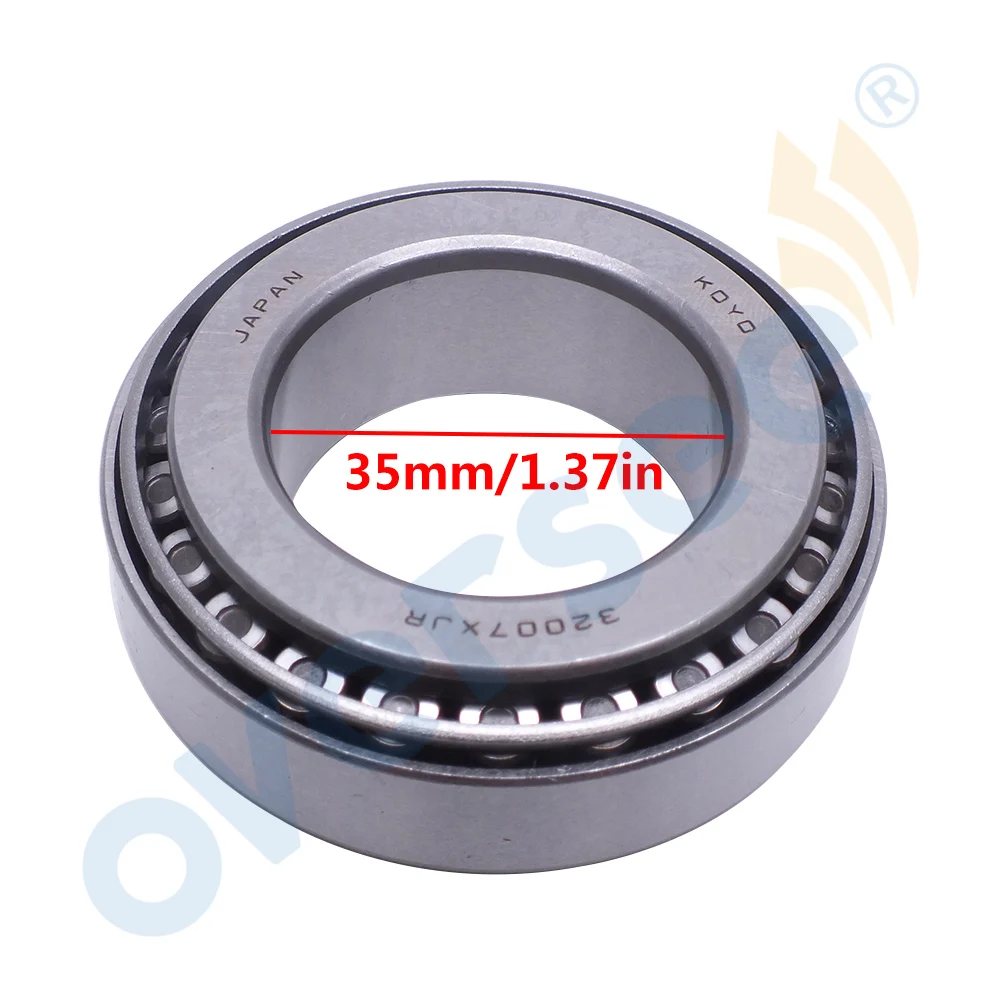 345-60215 Tapered Roller Bearing For Tohatsu Outboard Motor 30HP 40HP 32007JR 345602150M 345-60215-0