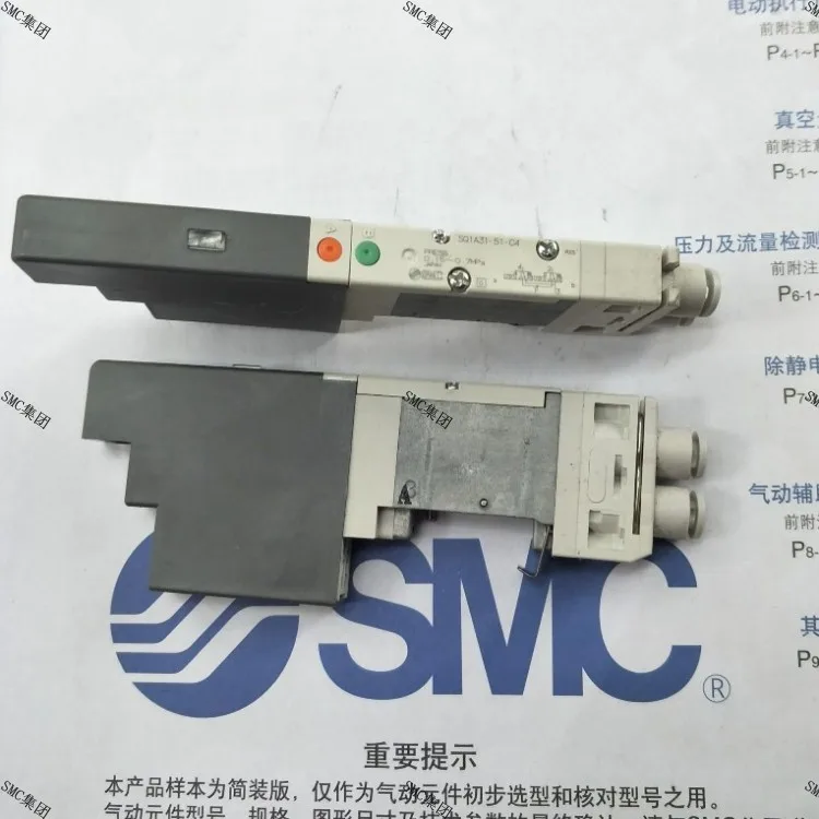 

[SA] New Japan genuine original SMC solenoid valve SQ1A31-51-C4 SQ1A31-51-C4-G spot --2PCS/LOT