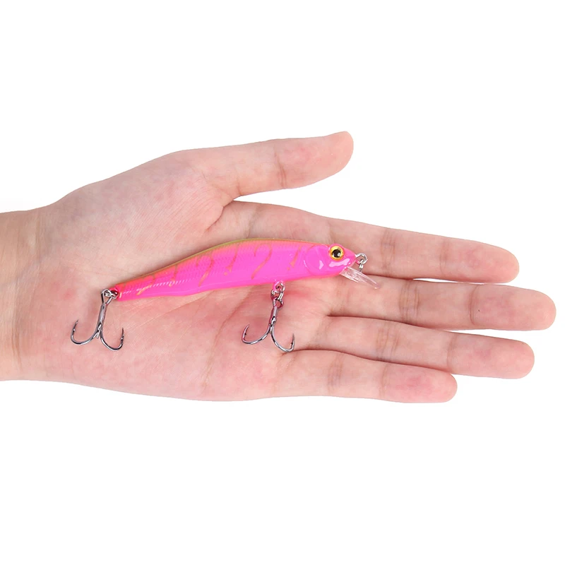 

Artificial Fishing lures minnow wobblers baits 9cm 8.8g Sinking quality crankbaits popper hard bait Fishing Tackle 2020