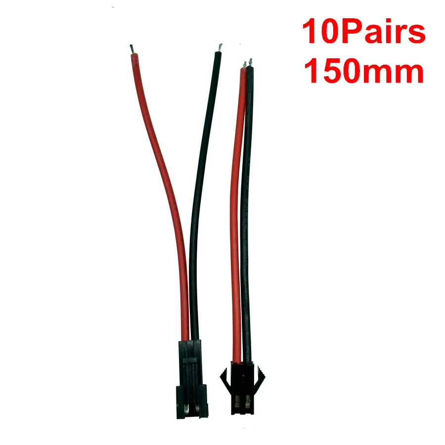 10Pcs 2Pin Wire Con…