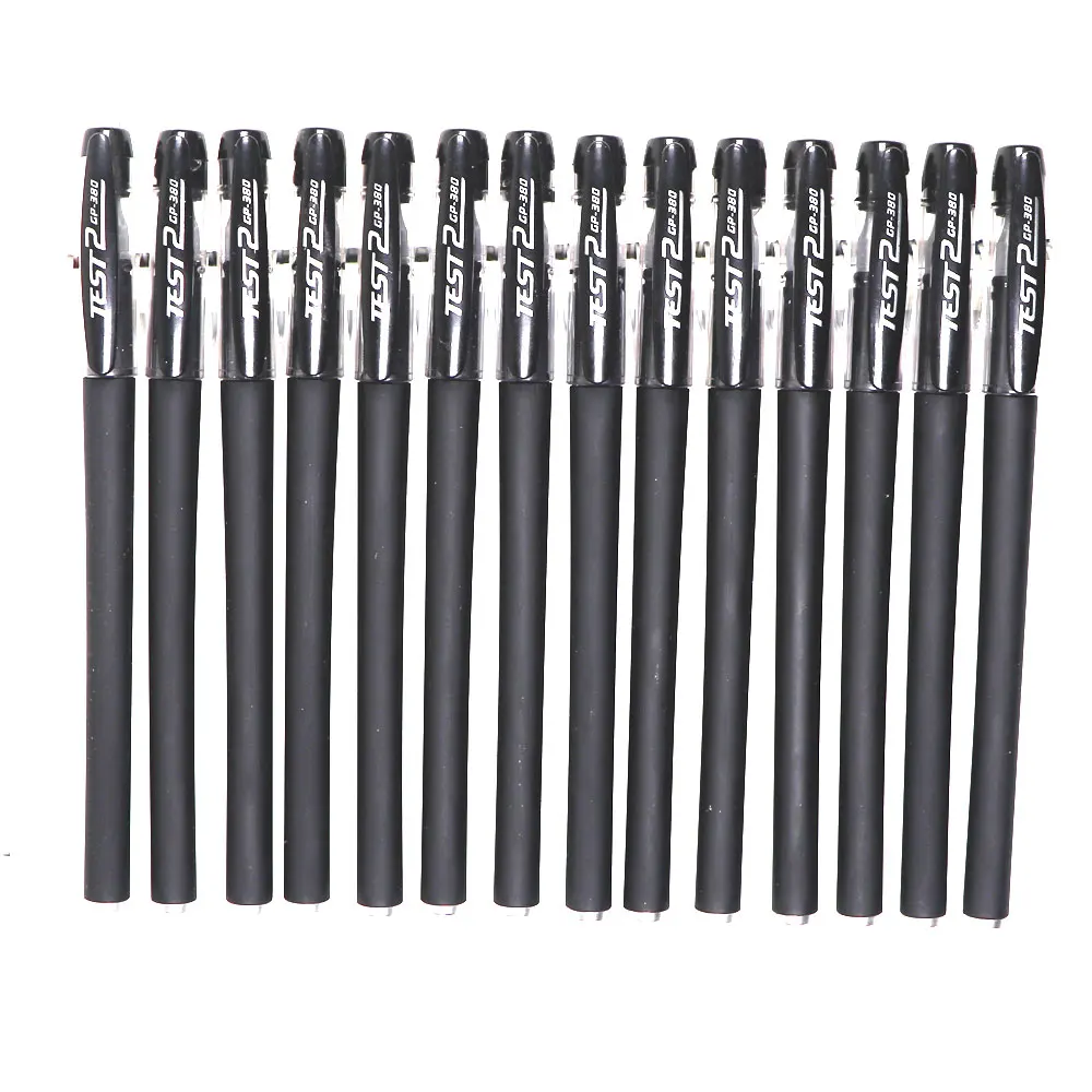 

70PCS/lot 0.5mm gel pen creative matte pen holder signature pen replaceable refill writing fluent student writing stationery