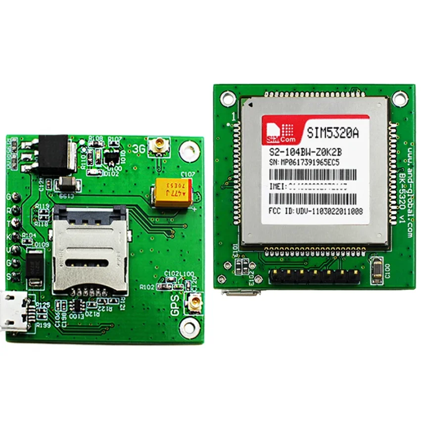 in stock!  SIMCOM SIM5320A Breakout board Dual-Band HSDPA/WCDMA and Quad-Band GSM/GPRS/EDGE 3G module development board