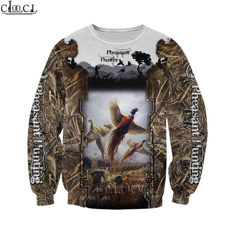 

HX Pheasant Hunting 3D Printed Hoodie Men Women Sweatshirt Unisex Streetwear Zip Pullover Casual Jacket Tracksuits Drop Shipping