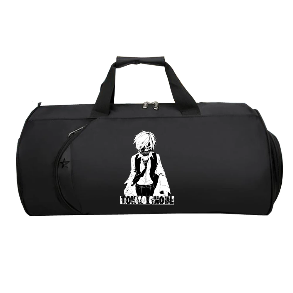 Bolso de Viaje Unisex anime de Tokyo ghouls, bolsa de hombro multifuncional, grande, para adolescentes