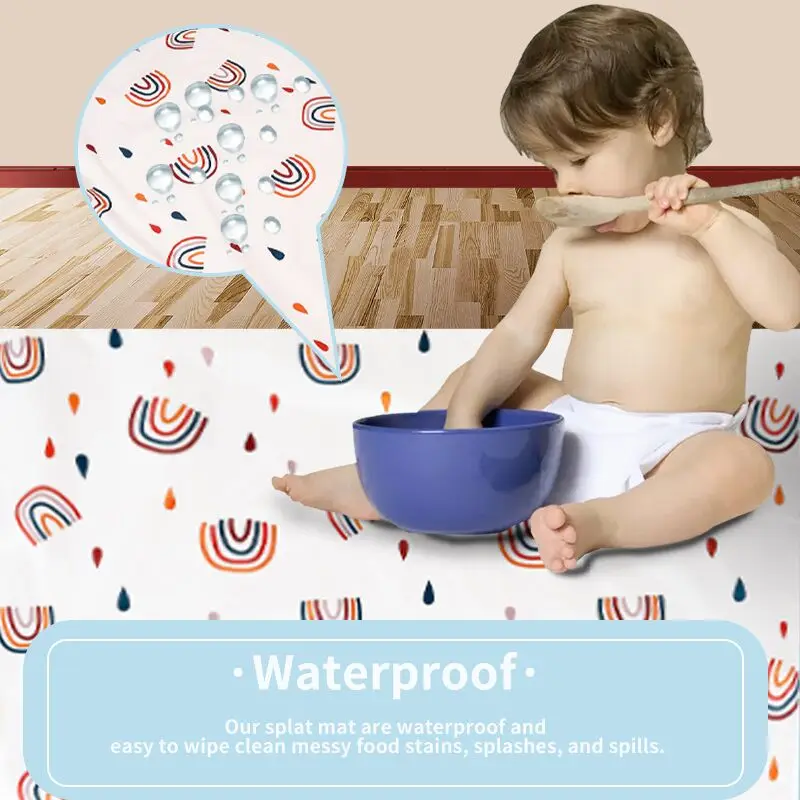 HappyFlute Alfombrilla Antideslizante Plegable para Niños – Impermeable Multiusos - imagen 5