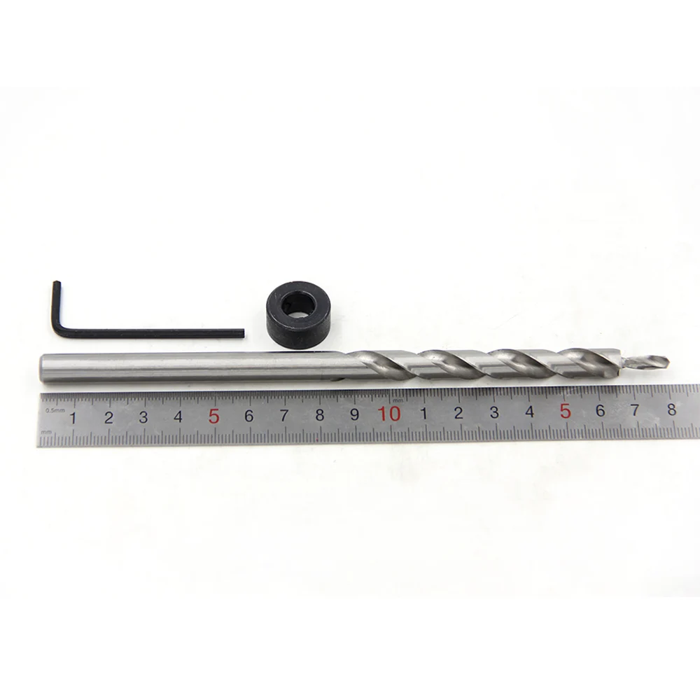 1 Cái 9Mm Mũi Khoan Bộ Mũi Khoan Xiên Khoét Lỗ Điện Dụng Cụ Gỗ Có Ngăn Gỗ Chamfer