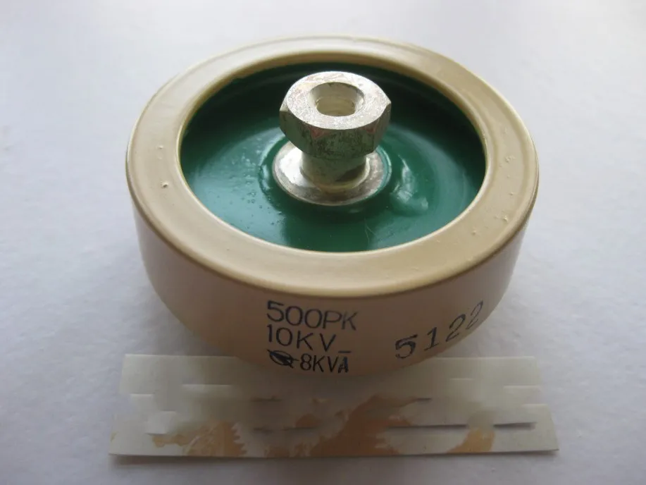 

500PK 10KV 8KVA high voltage ceramic ceramic capacitor CCG81-1 500P/PF