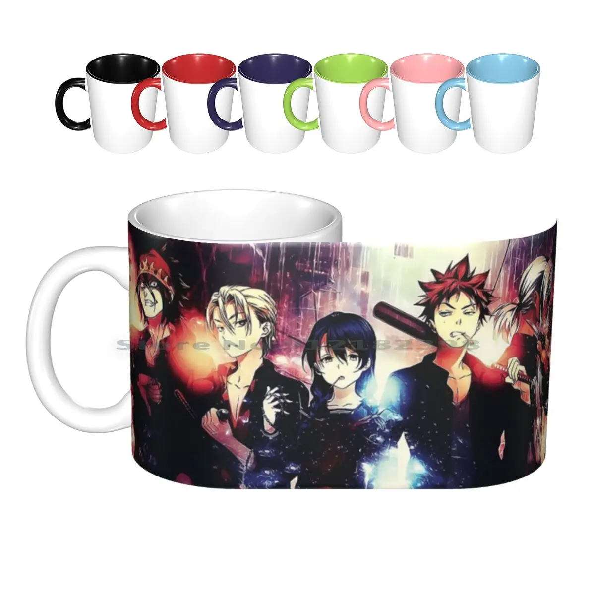 4k Yakuza Cooks Of Food Wars Ceramic Mugs Coffee Cups Milk Tea Mug Food Wars Food Wars Food Wars Food Wars Food Wars Food Wars