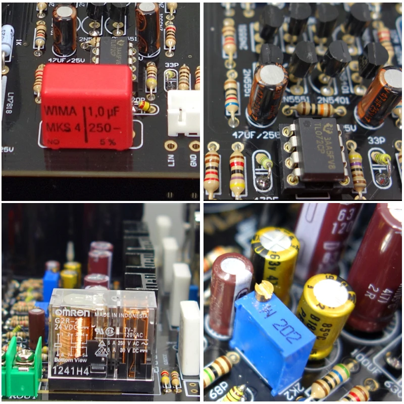 Imitate Britain Sutton SF60 Circuit Power Amplifier Kits/Finished Board/Aluminum Heatsink/Bare PCB For Home Audio 150W+150W