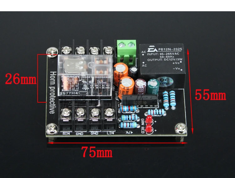2.0 Speaker Protection Board Finished Board 220V Power Integrated Board