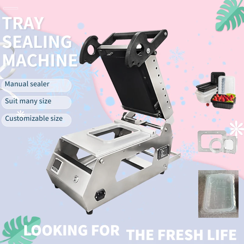 

DQ-5 Manual Operated Tray Sealer Packaging machine Box Container Sealing Machine