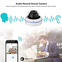 Gadinan 4K 8MP POE IP Camera Audio Outdoor H.265 Onvif Wide Angle Night Vision Face Detection 4MP Home CCTV Video Surveillance 2