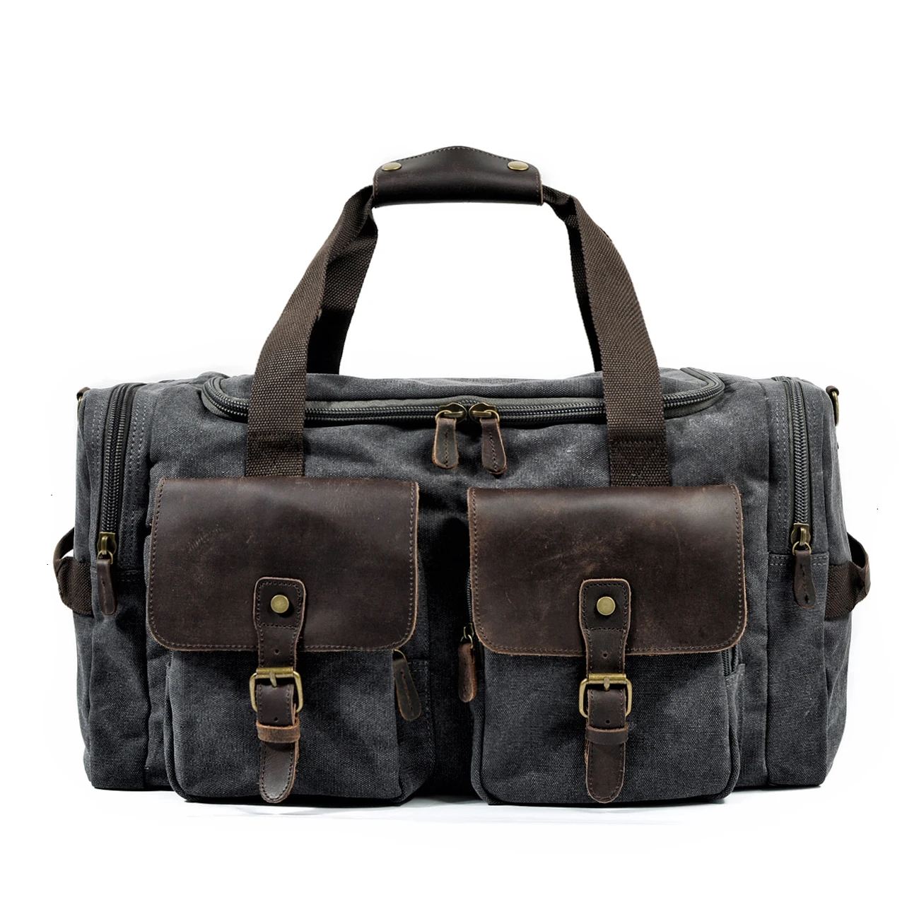 Retro travel bag male business travel bag large capacity travel sports fitness bag shoulder messenger bag weekend bag