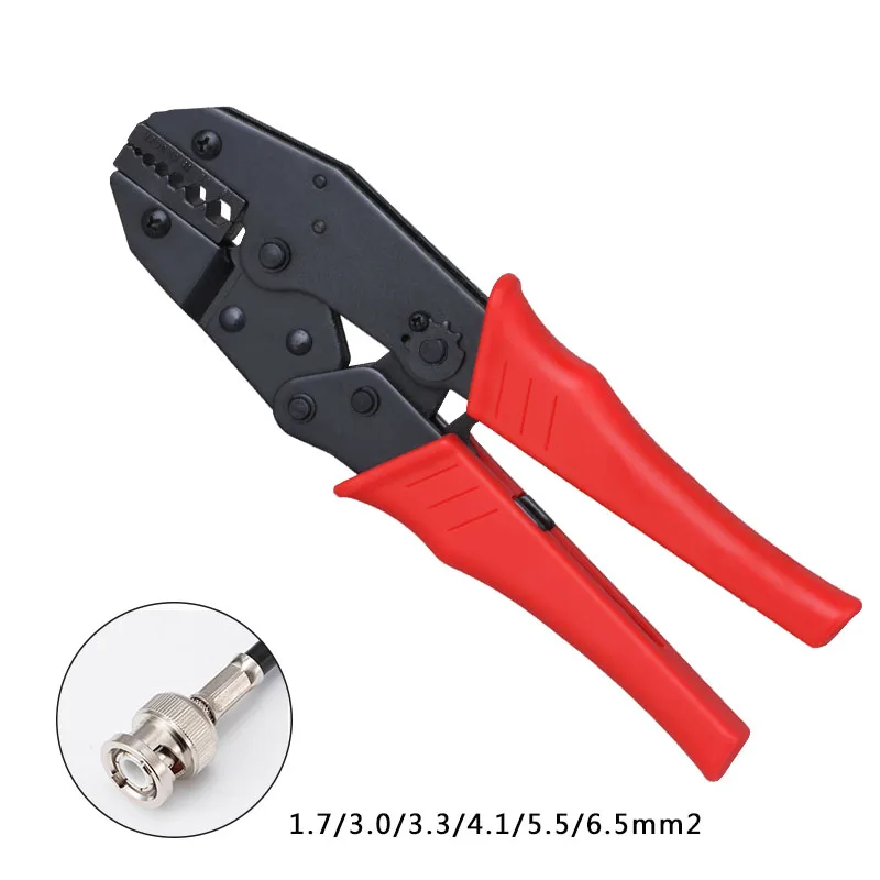 RG55 RG58 RG59 RG62 coaxial cable crimping tool  SMA/BNC connectors crimping pliers wx-456h