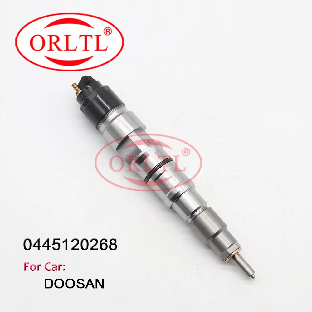 

Diesel Injector 0445120268 Common Rail Sprayer 0 445 120 268 Nozzle 0445 120 268 For DOOSAN