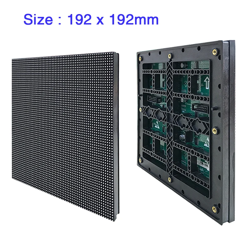 100pcs/lot Outdoor LED Video Module SMD P3 Full Color LED Display Module 192x192mm 1/16 Scan LED Screen