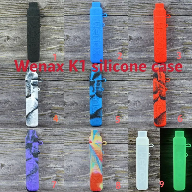 

New Silicone case for Geekvape Wenax K1 protective soft rubber sleeve shield wrap skin shell 1 pcs