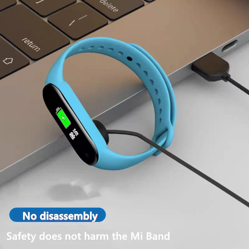 Sạc Usb Adapter Cho Xiaomi Mi Band 6 5 Miband 6 5 Tay Thông Minh Vòng Đeo Tay Mi Band 6 Cáp Sạc dây Cáp Sạc USB
