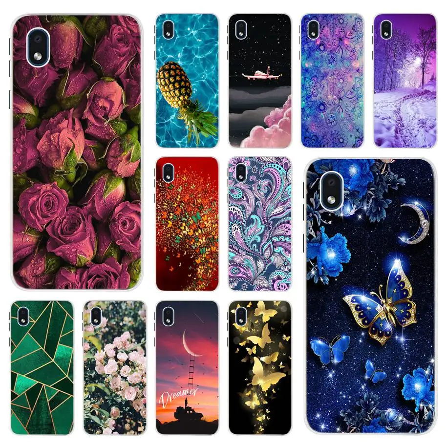 For Samsung Galaxy A01 Core Case Fashion Pattern Soft Silicone Back Cover For Samsung A01 Core A 01 A01Core GalaxyA01Core Fundas