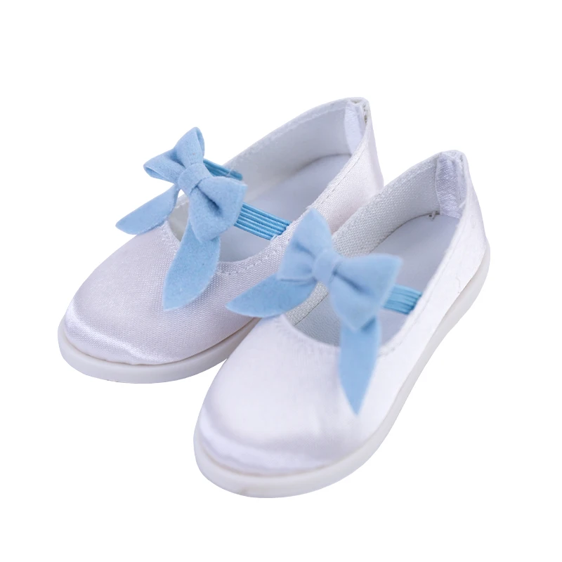 Dream Fairy 1/4 Dolls Shoes Satin Bow Shoes for 16 Inch BJD DD Doll