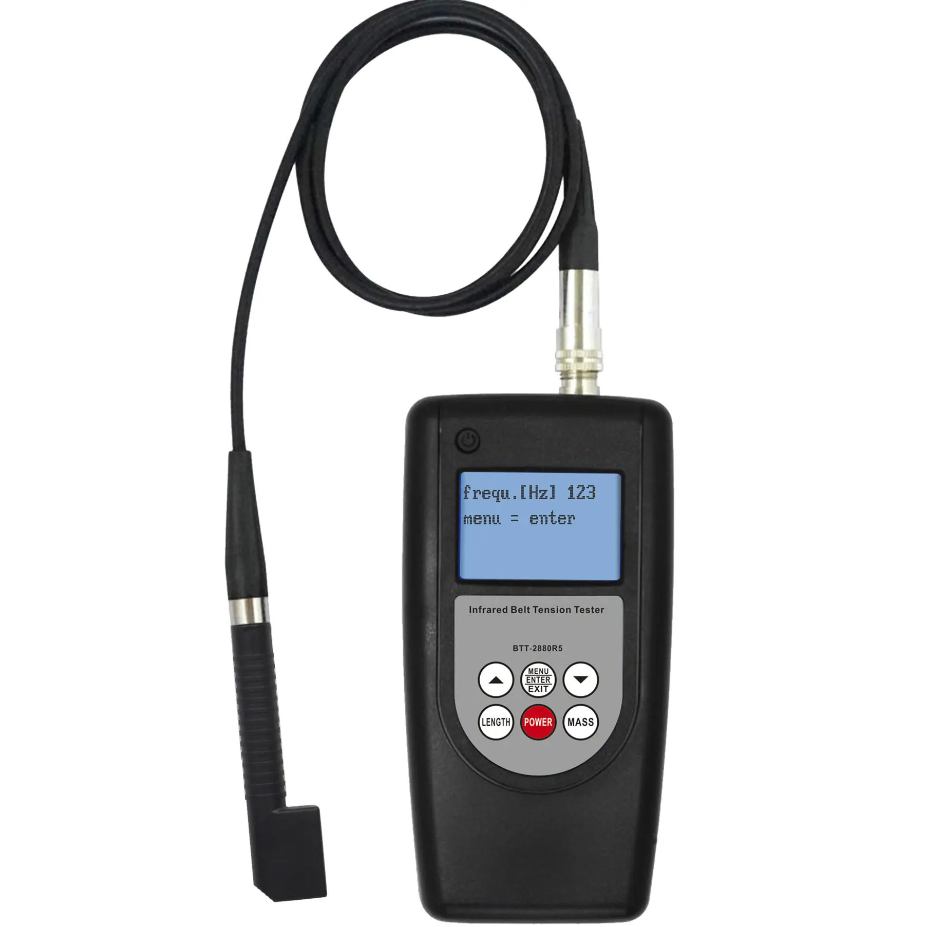 

Handheld ​Infrared Belt Tension Tester BTT-2880R5 measure the belt tension of motor and other machines quickly