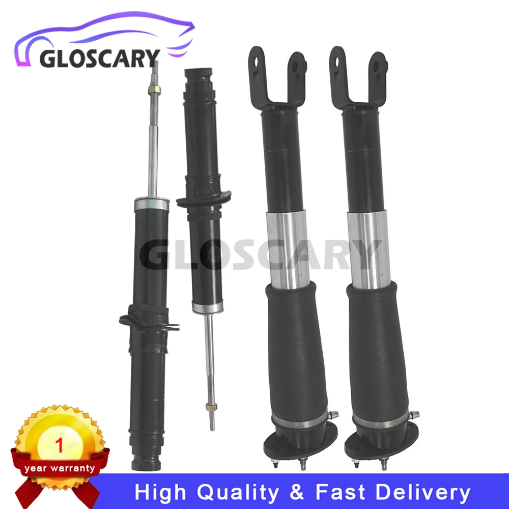 

4pcs Front Rear Air Suspension Shock Strut Damper With Electric For Cadillac SRX 2004-2009 19256655 19300030 15145221 21998206