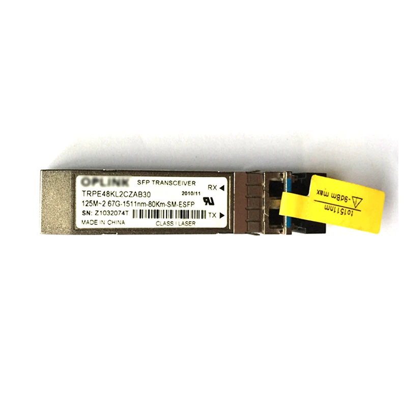 TRPE48KL2CZAB30 125M~2.67G-1511nm-80km-SM-ESFP Z1032074T SFP Fiber Optical Transceiver