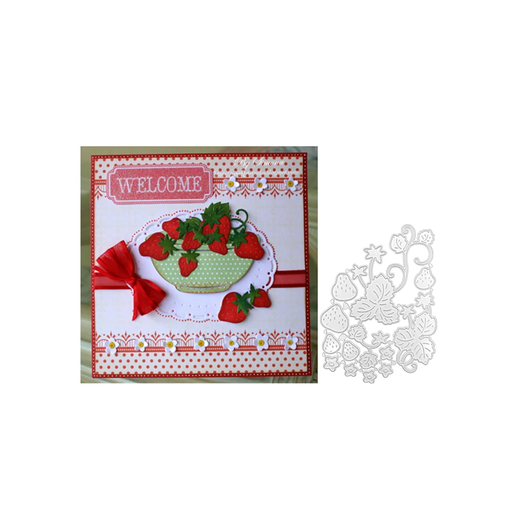 Julyarts Strawberry Fustelle Natale Craft Paper For Decoration Album Cards Paper  Craft DIY Scrapbooking Making Template 2021