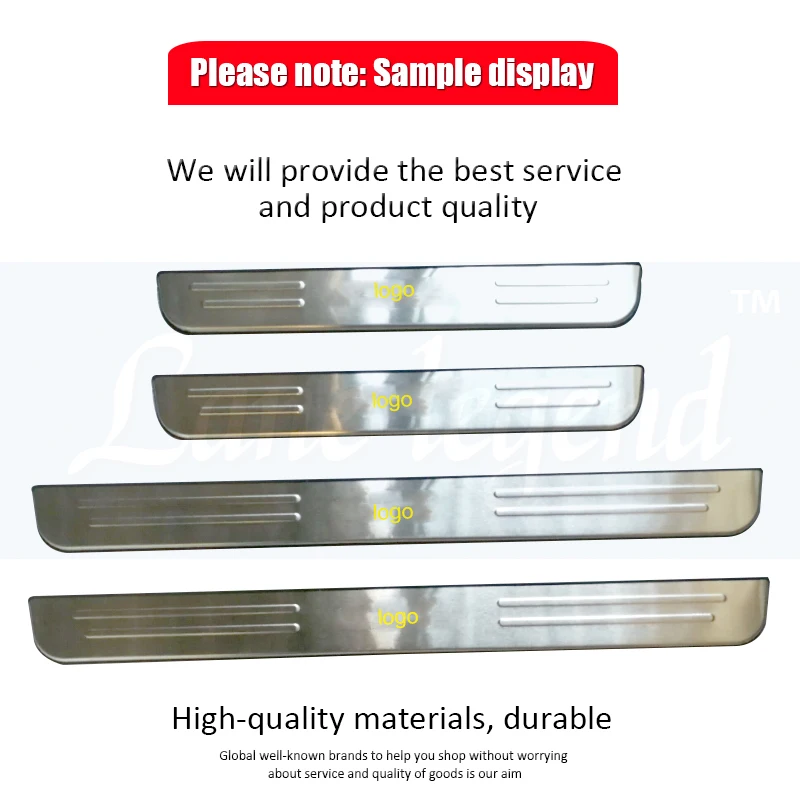 high quality Stainless Steel Scuff Plate/Door Sill Door Sill for Mazda CX-7 CX7 2008-2016 Car styling external Welcome pedal