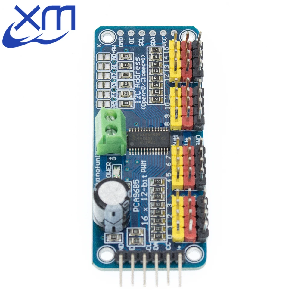 16 Channel 12-bit PWM/Servo Driver-I2C interface PCA9685 module