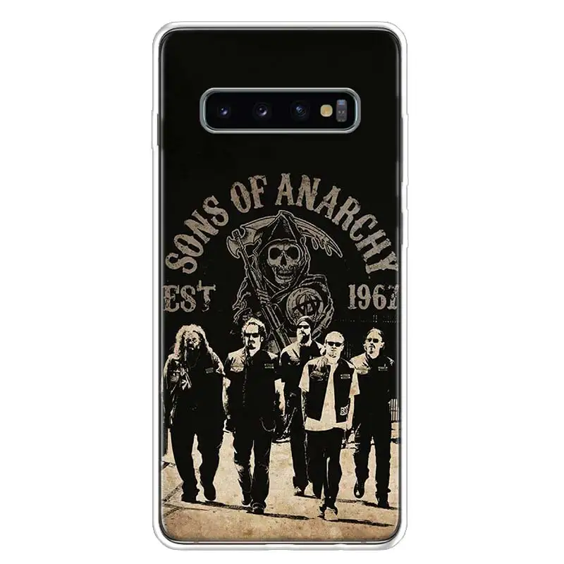 American TV Sons of Anarchy Phone Case For Samsung Galaxy A50 A51 A70 A71 A40 A41 A31 A30 A21S A20E A10 A11 A6 A7 A8 A9 Plus +