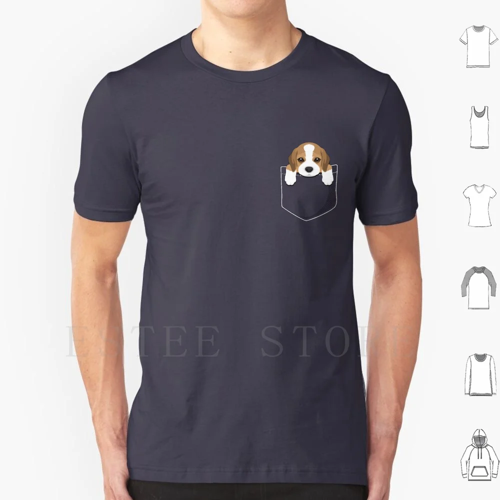Camiseta de algodón con estampado de cachorro Beagle, para amantes de los perros, cachorros, rescate, mascotas, animales, adopción, ladridos, cola que se mueve