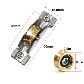 8 nejlepší prodej hliníková posuvná okenní kolečka - №3